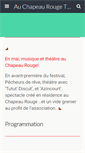 Mobile Screenshot of chapeaurougeavignon.org